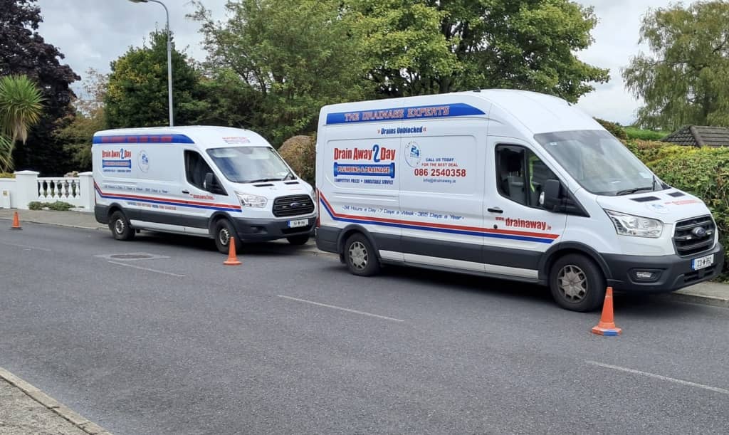 Drain Away 2 Day service van